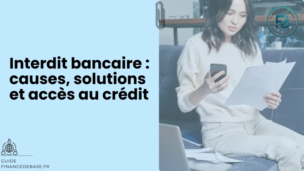 Image mise en avant de l'article "Interdit bancaire : causes solutions et accès au crédit"